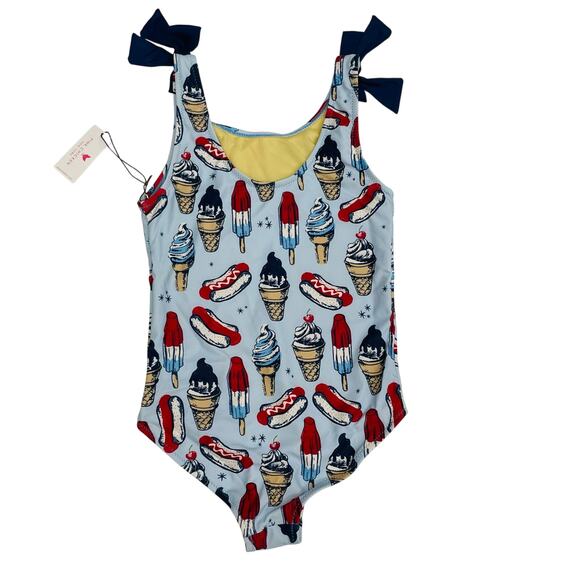 NWT Pink Chicken 6/12M Shelly Suit in Summer Treats - Picture 4 of 4